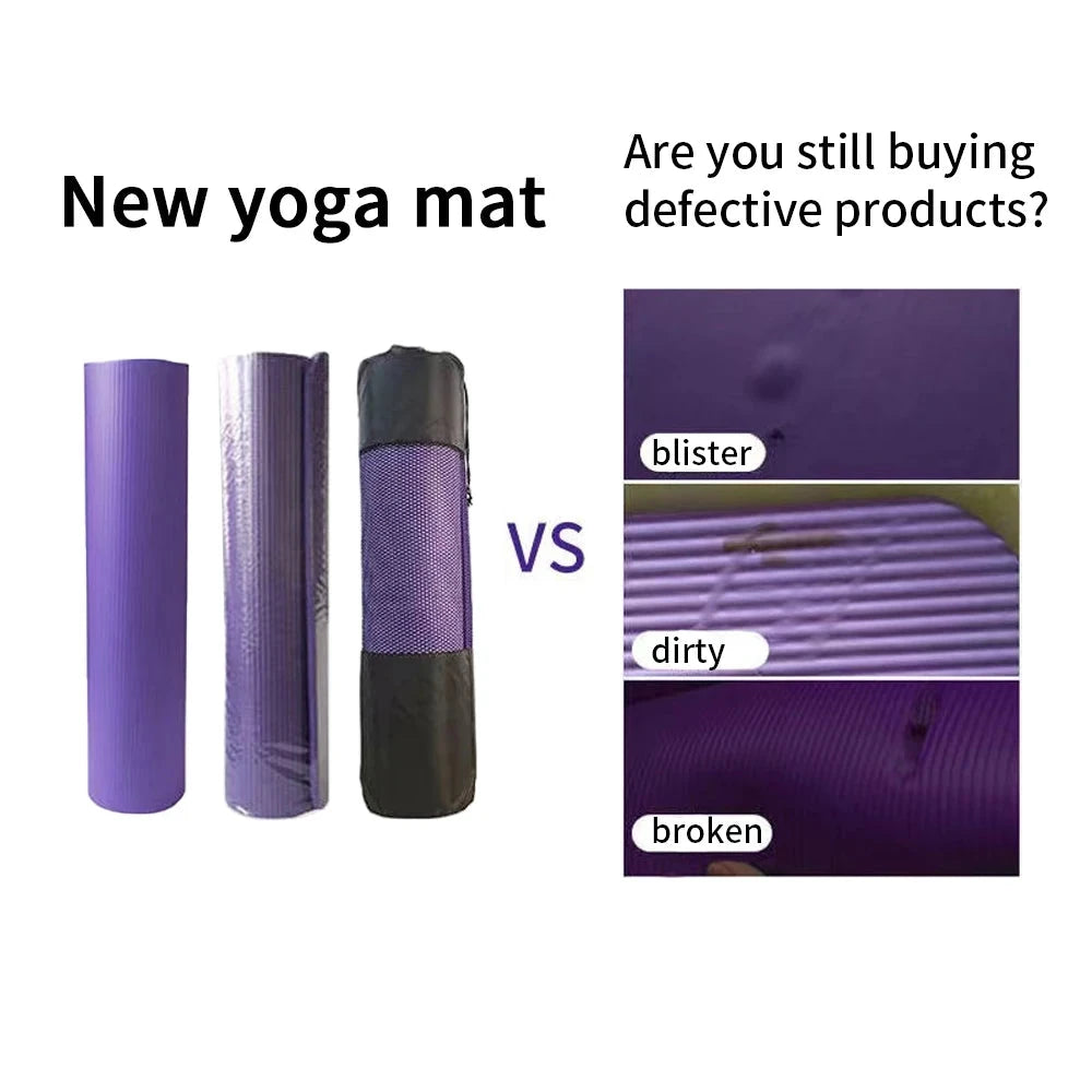 "\"Yoga Mat Sided Non Slip Eco Friendly\""