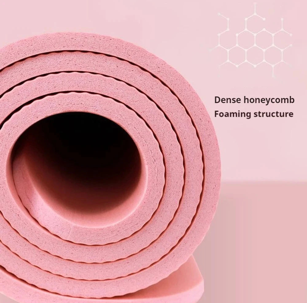 "Yoga Mat Sided Non Slip Eco Friendly"