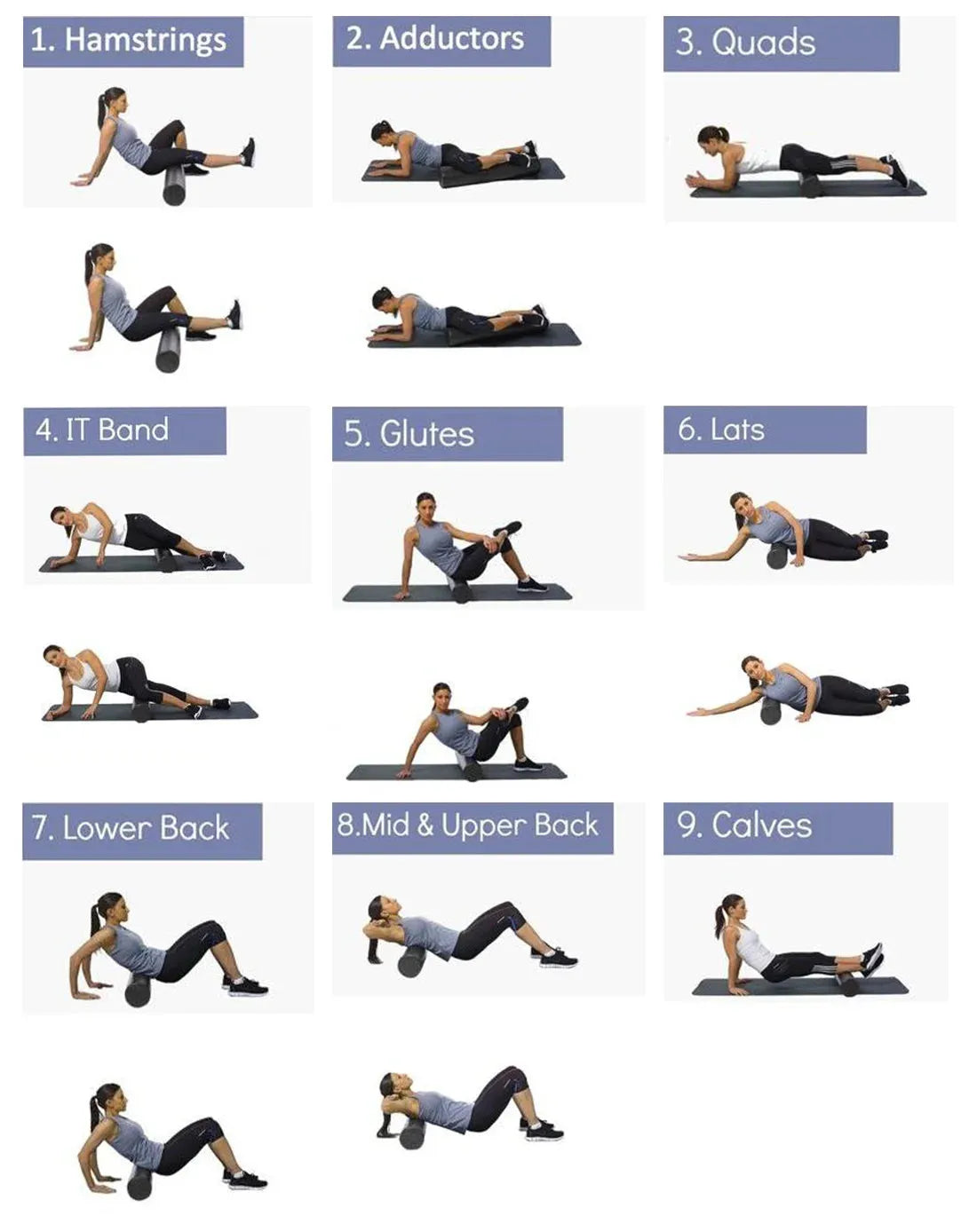 "Yoga Massage Roller Fitness Foam Roller "