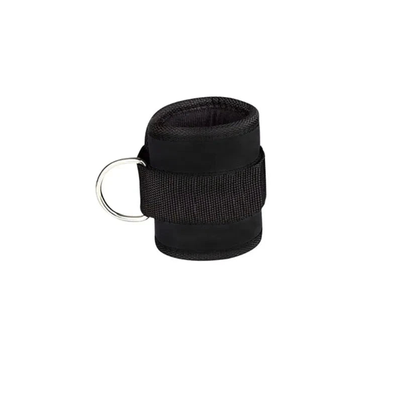 Adjustable Wrist Ankle Cuffs D Ring Pulley Lifting Straps Gym Cable Attachments Weight-bearing Exercise Fitness Accessories