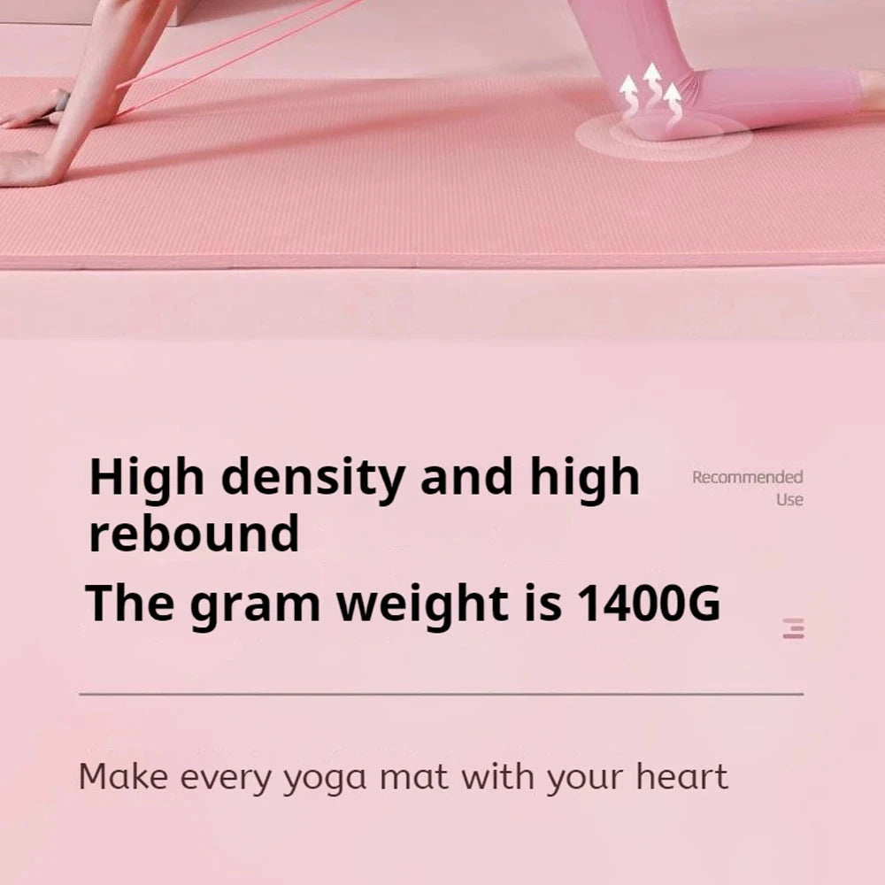 Yoga Mat Sided Non Slip Eco Friendly