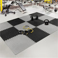 20 Piece Puzzle Fitness Mat Double Sided Interlocking Foam Floor Mat EVA Non Slip Mat Suitable for Yoga and Fitness Equipment
