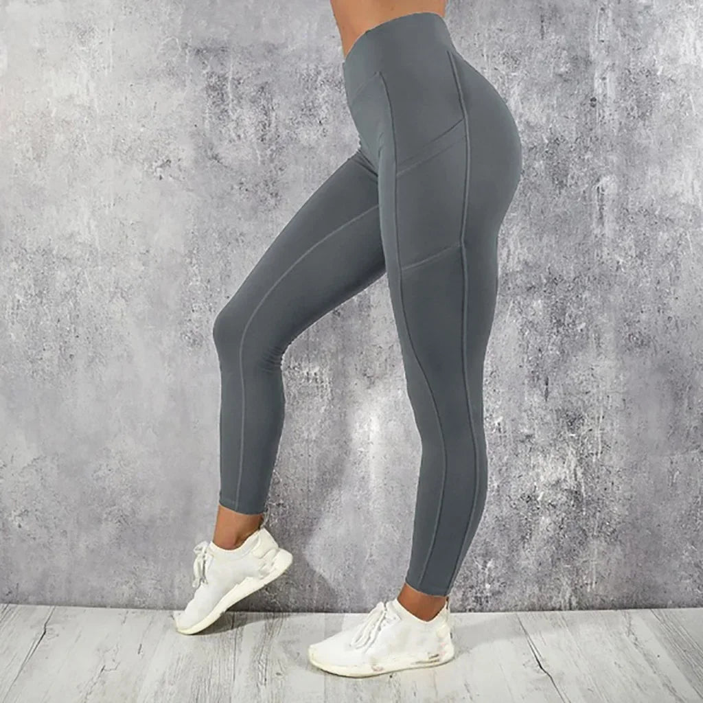 Women’s High Waist Yoga Leggings with Pockets