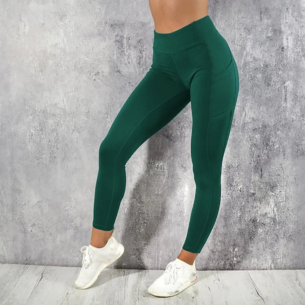 Women’s High Waist Yoga Leggings with Pockets
