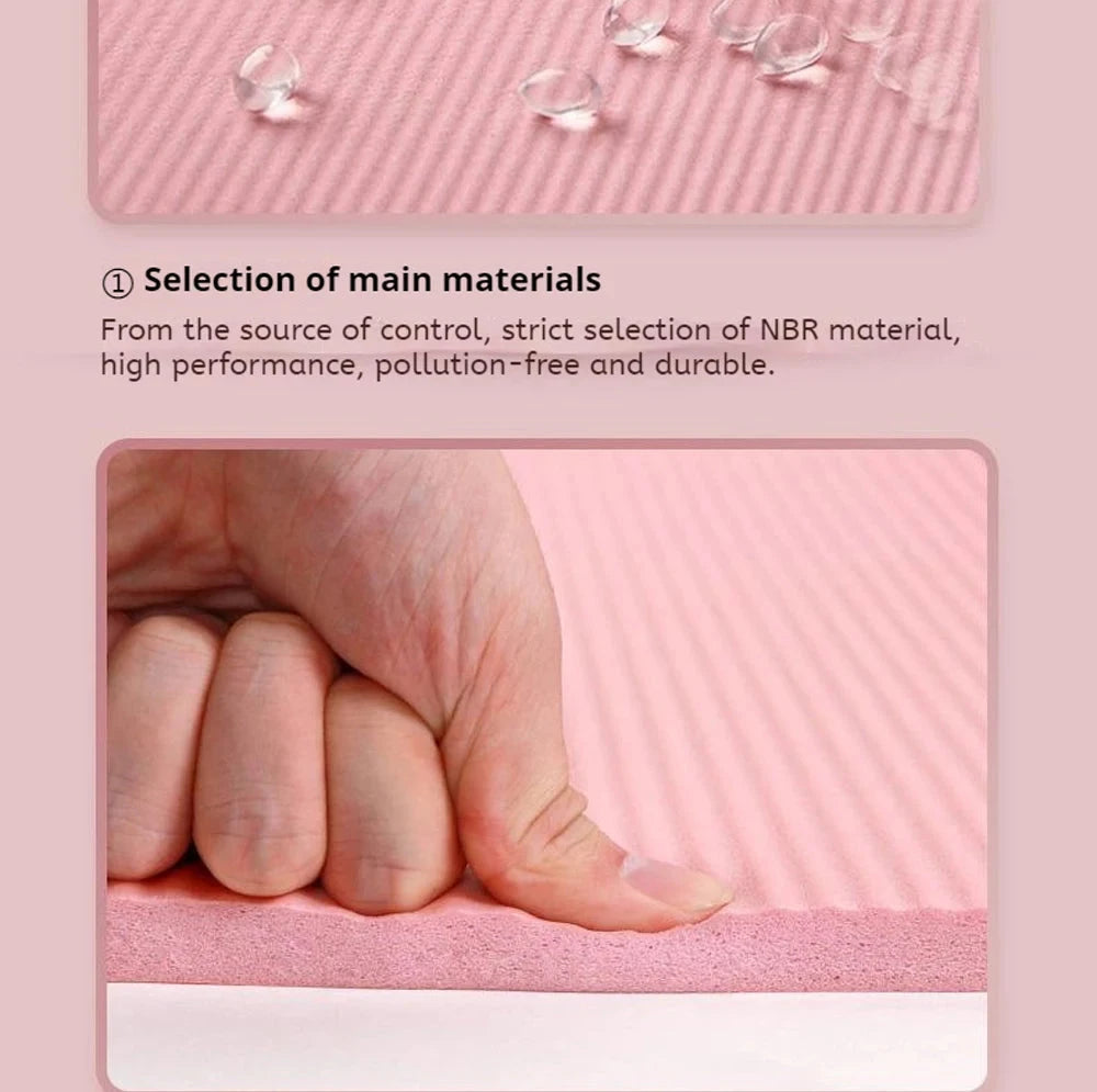 Yoga Mat Sided Non Slip Eco Friendly
