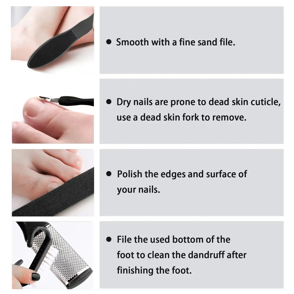 Professional Pedicure Tools Set,