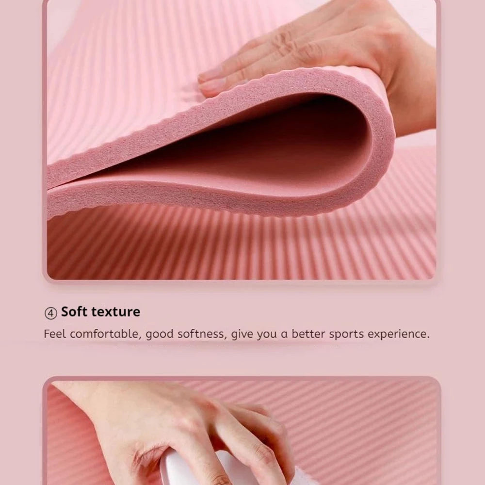 Yoga Mat Sided Non Slip Eco Friendly
