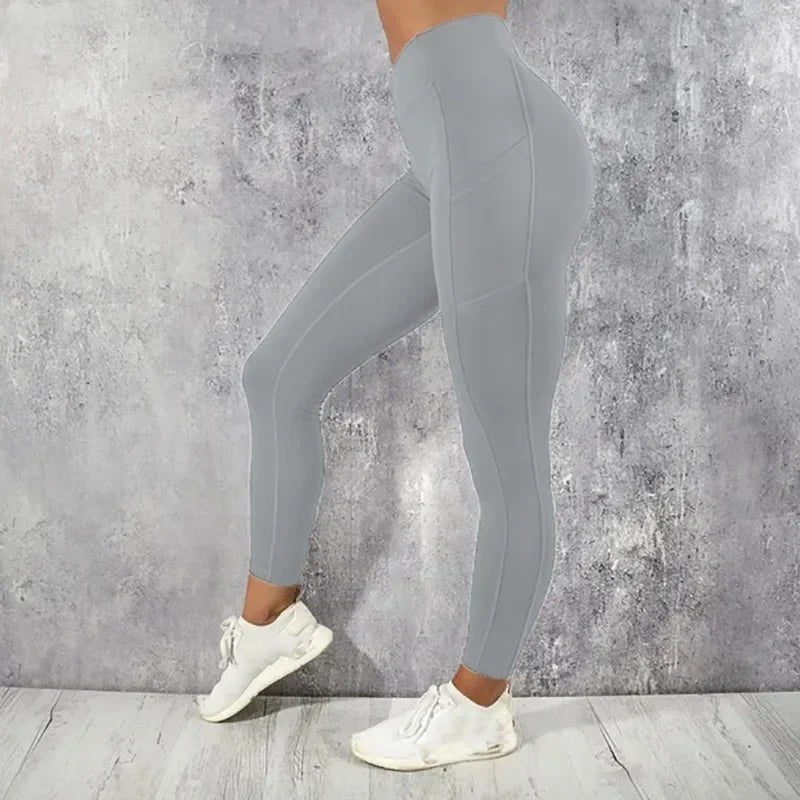 Women’s High Waist Yoga Leggings with Pockets