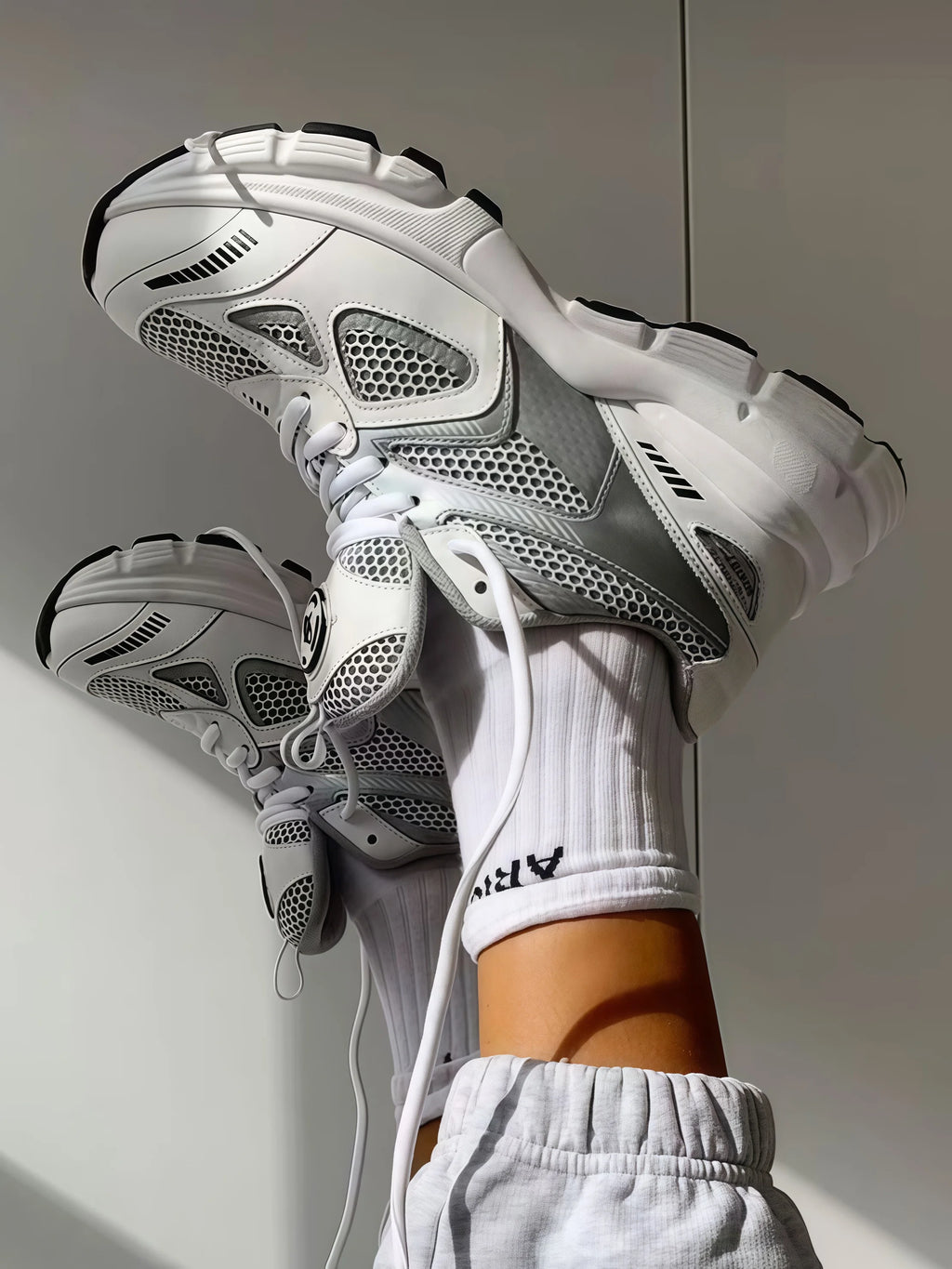Women’s Chunky Mesh Sneakers | Breathable Casual Fitness Shoes