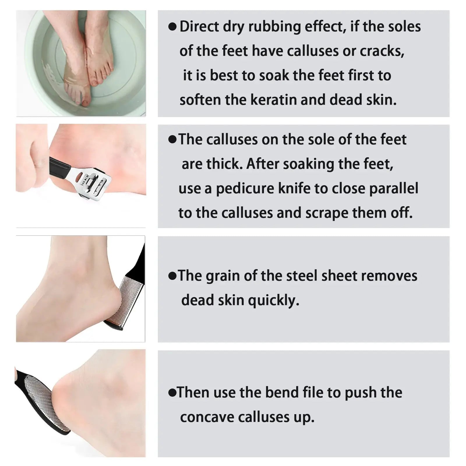 Professional Pedicure Tools Set,